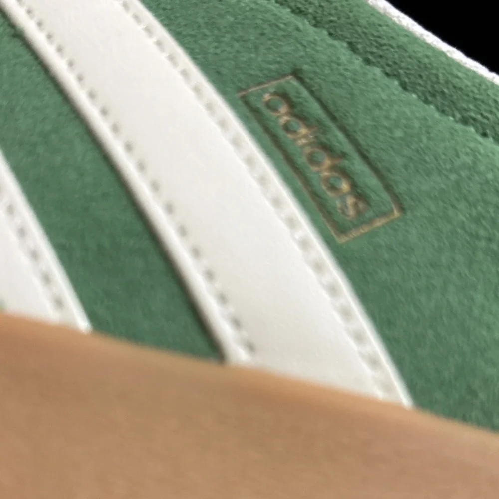 Adidas VL Court 2.0 Green White Gum Lace Up Suede Athletic Unisex Free Shipping